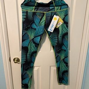 Tutublue 2 sun protective pants for swimming, exercising, and activities.